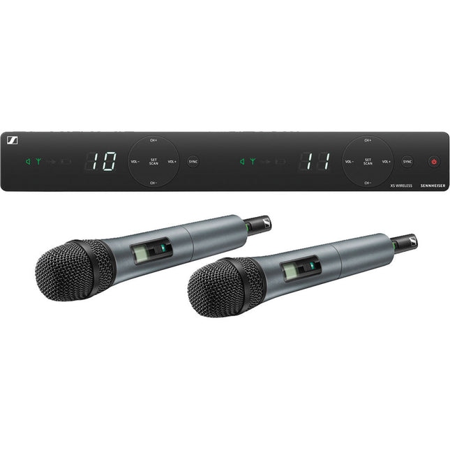 Sennheiser XSW 1-825 Sistema Dual de Micrófonos Mano 548-572 MHz 80Hz-14kHz