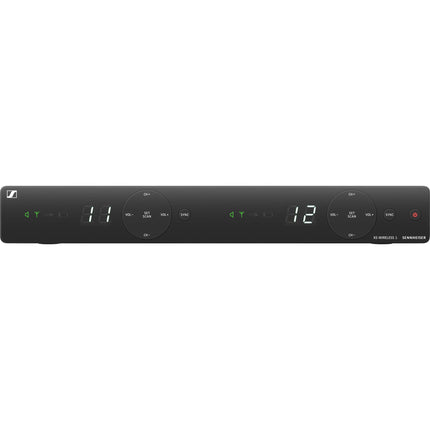 Sennheiser EM-XSW 1 Receptor Estacionario Dual Canal Antenas Internas 548-572 MHz