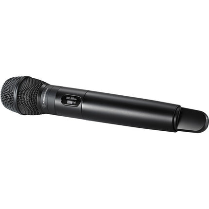 Audio-Technica ATW-3212/C710 Sistema de micrófono inalámbrico mano con cápsula cardioide 9.5h batería rango 100m