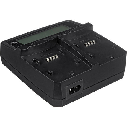 Watson Duo LCD Kit de Cargador con 2 Placas Adaptadoras para Baterías LP-E12 100-240VAC Tiempo de Carga 2-6h