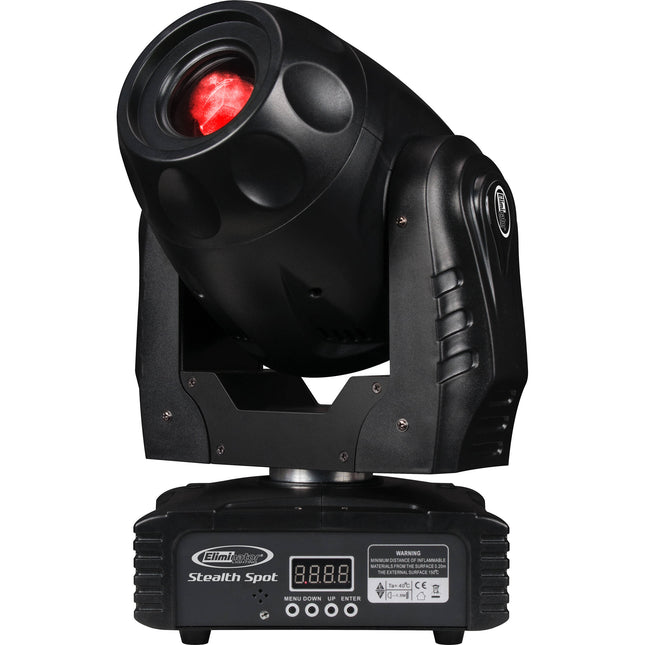 Eliminator Lighting Stealth Spot Cabeza de Luz LED Móvil 60W 11° Haz 540° Pan 270° Tilt