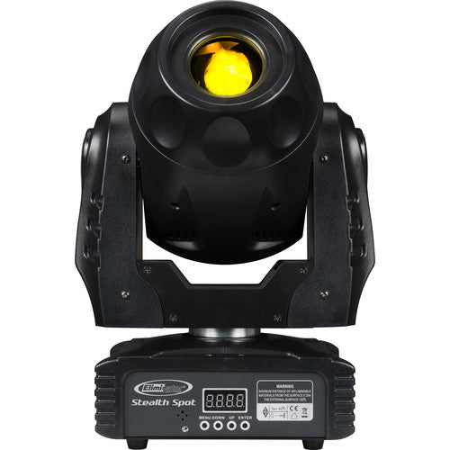 Eliminator Lighting Stealth Spot Cabeza de Luz LED Móvil 60W 11° Haz 540° Pan 270° Tilt