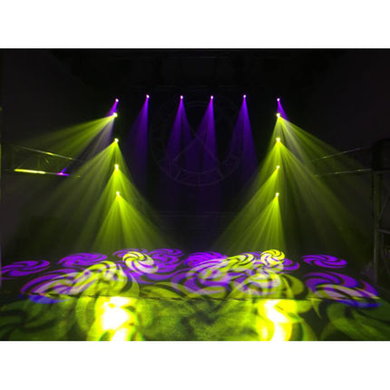 Eliminator Lighting Stealth Spot Cabeza de Luz LED Móvil 60W 11° Haz 540° Pan 270° Tilt
