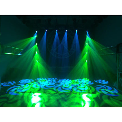 Eliminator Lighting Stealth Spot Cabeza de Luz LED Móvil 60W 11° Haz 540° Pan 270° Tilt