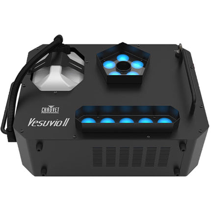 CHAUVET Professional Vesuvio II Máquina de Humo LED RGBA UV 0.7 Gal 40 Segundos Burst