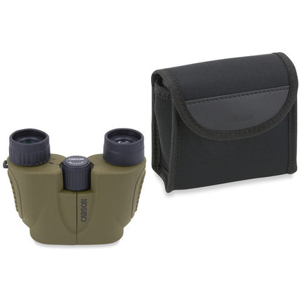 Carson 8x22 Hornet Prismáticos Compactos Con Lentes Multi Recubrimiento