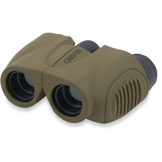 Carson 8x22 Hornet Prismáticos Compactos Con Lentes Multi Recubrimiento