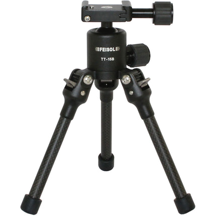 FEISOL TT-15B Mini trípode con cabezal bola 18 lb 8.1 pulgadas