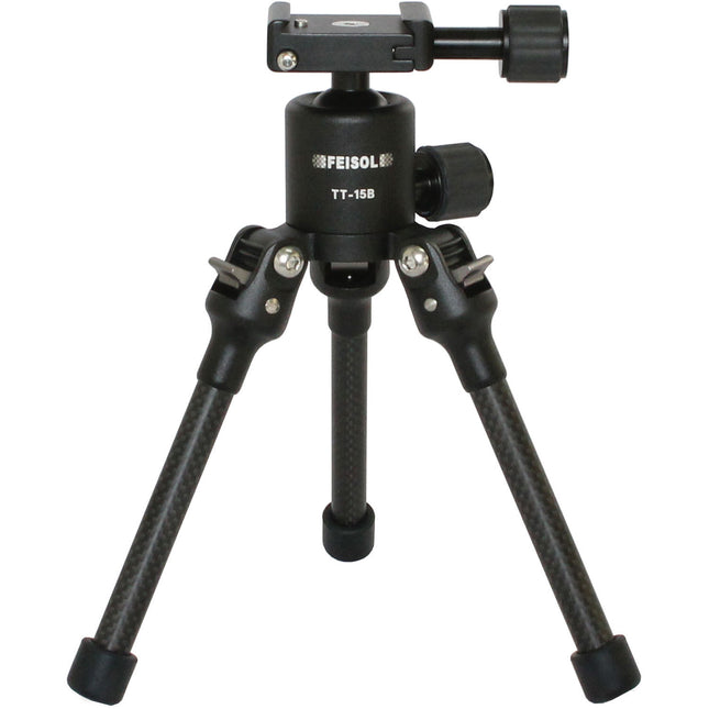 FEISOL TT-15B Mini trípode con cabezal bola 18 lb 8.1 pulgadas