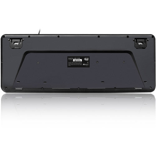 Adesso EasyTouch 132 Teclado Multimedia con Hub USB 3 Puertos Negro