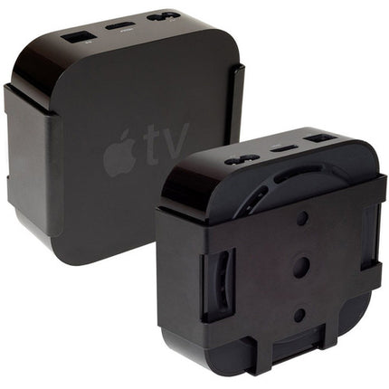 HIDEit Mounts Apple TV 4K Soporte Acero Negro 25 lb VESA Compatible