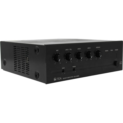 Toa Electronics BG-2480D Amplificador mezclador 480W cinco canales salida Zone 2