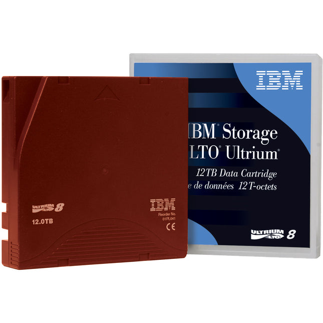 IBM 12TB LTO Ultrium 8 Cartucho de Datos Capacidad Nativa 12TB Ancho Cinta 12 65mm