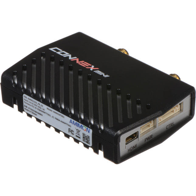Transmisor Amimon CONNEX Mini para enlace de video HD con entrada Micro-HDMI y operación 5.8G