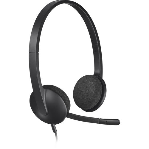 Logitech H340 Auriculares USB con Cable de 1.8 m y Audio Digital Claro