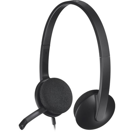 Logitech H340 Auriculares USB con Cable de 1.8 m y Audio Digital Claro