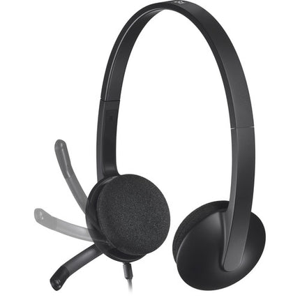 Logitech H340 Auriculares USB con Cable de 1.8 m y Audio Digital Claro