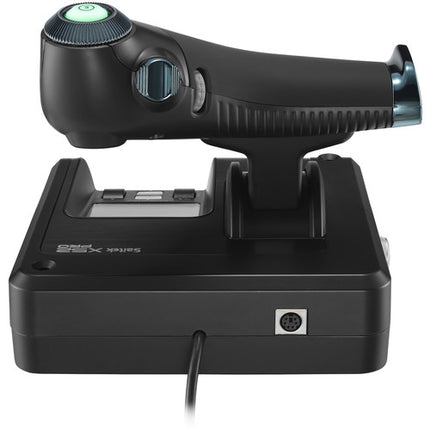 Logitech G X52 Professional Controlador de Simulación con Palanca y Acelerador Iluminados y LCD Retroiluminado