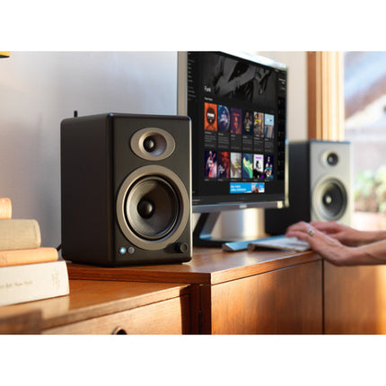 Audioengine A5+ Sistema de Altavoces Bluetooth Inalámbricos 50W RMS Pareja Satin Black
