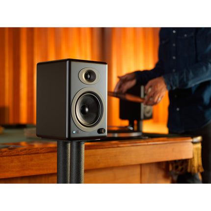 Audioengine A5+ Sistema de Altavoces Bluetooth Inalámbricos 50W RMS Pareja Satin Black