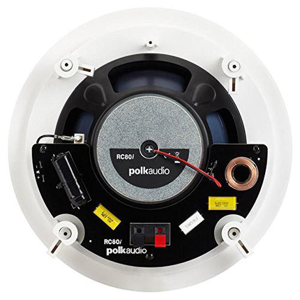 Polk Audio RC80i Altavoces Empotrables 8" Blanco 90dB 20-100W RMS