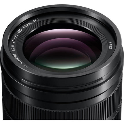 Panasonic Leica DG Vario-Elmarit 50-200mm f/2.8-4 Objetivo con Estabilizador Óptico y filtro UV 67mm