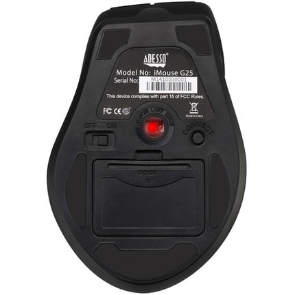 Adesso Mouse Láser Ergonómico Inalámbrico 2.4 GHz Ajuste DPI