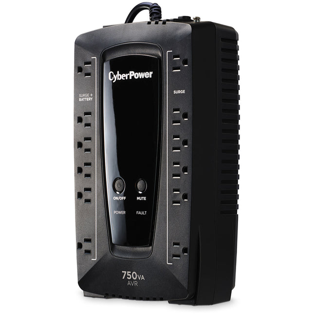 CyberPower AVRG750U SAI 750VA 450W Regulador Voltaje 12 Salidas USB