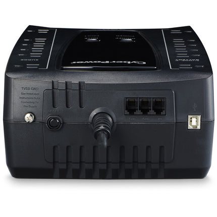 CyberPower AVRG750U SAI 750VA 450W Regulador Voltaje 12 Salidas USB