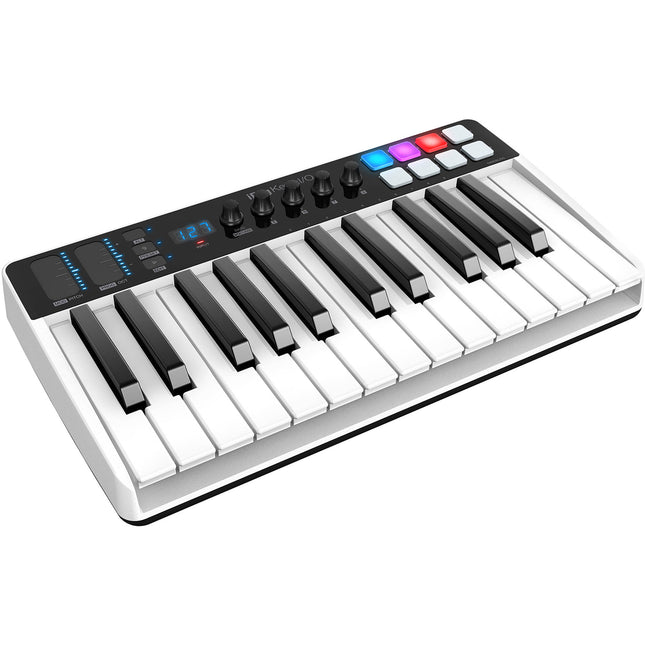 IK Multimedia iRig Keys I/O controlador audio 25 teclas 24 bit 96 kHz con soporte iOS