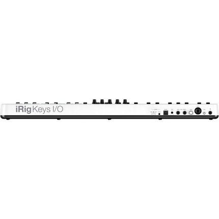 IK Multimedia iRig Keys I/O Controlador e Interfaz de Audio 49 Teclas 24-Bit 96 kHz con Soporte iPhone y iPad