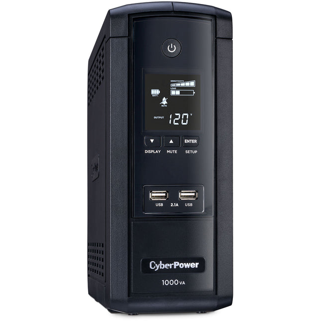 CyberPower BRG1000AVRLCD SAI 1000VA 600W 10 Salidas Pantalla LCD