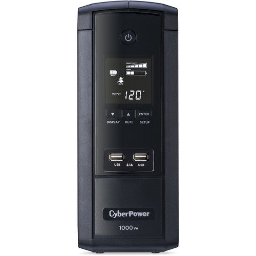 CyberPower BRG1000AVRLCD SAI 1000VA 600W 10 Salidas Pantalla LCD