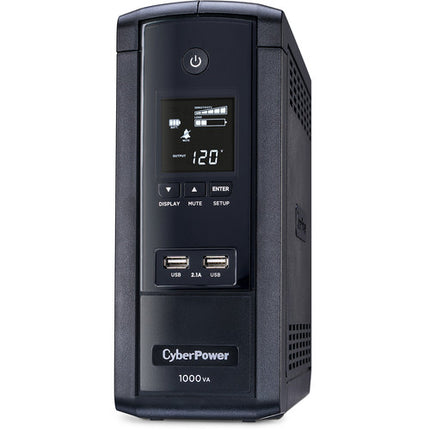 CyberPower BRG1000AVRLCD SAI 1000VA 600W 10 Salidas Pantalla LCD