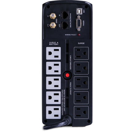 CyberPower BRG1000AVRLCD SAI 1000VA 600W 10 Salidas Pantalla LCD