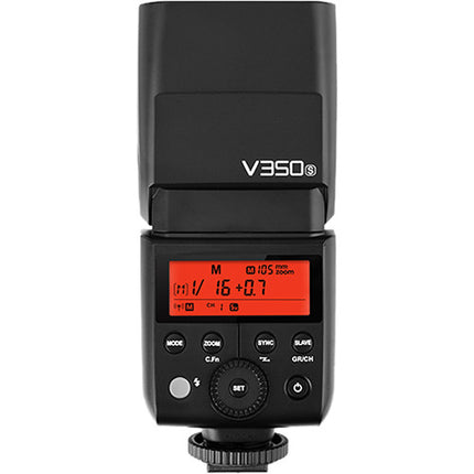 Godox V350S Flash para cámaras Sony Batería Li-Ion 2.4 GHz Kit Completo