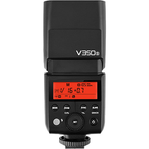 Godox V350S Flash para cámaras Sony Batería Li-Ion 2.4 GHz Kit Completo