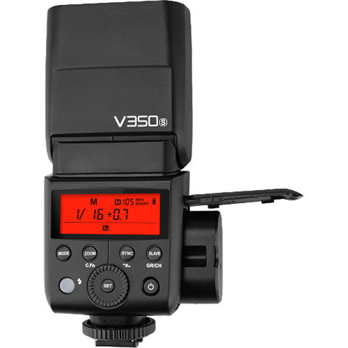 Godox V350S Flash para cámaras Sony Batería Li-Ion 2.4 GHz Kit Completo