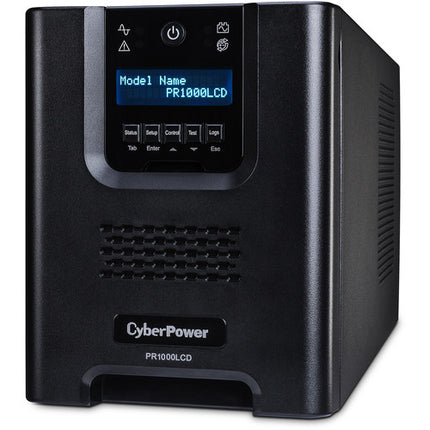 CyberPower PR1000LCD SAI Mini-Tower 1000 VA 700 W con panel LCD