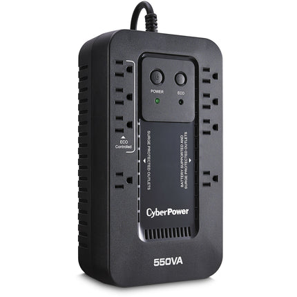 CyberPower EC550G SAI 550VA 330W con Protección Contra Sobretensiones y Panel de Control