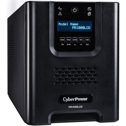 CyberPower PR1000LCD SAI Mini-Tower 1000 VA 700 W con panel LCD