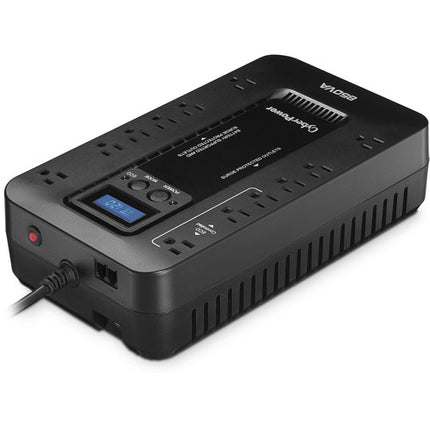 CyberPower EC850LCD SAI 850VA 510W Protección y Pantalla LCD Multifunción