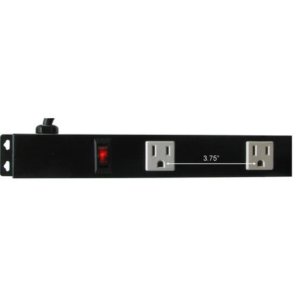 A-Neutronics Regleta de Corriente de 12 Salidas con Protección 1140 Joules y 48 Pulgadas