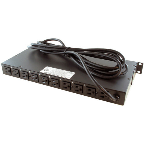 A-Neutronics Regleta de Alimentación 10 Salidas 120V 15A 19" Rackmount