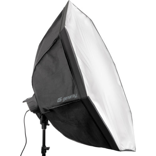 Genaray Octa Softbox para Luz Flood LED-14 Diámetro 31.5 Pulgadas con Difusor y Baffle