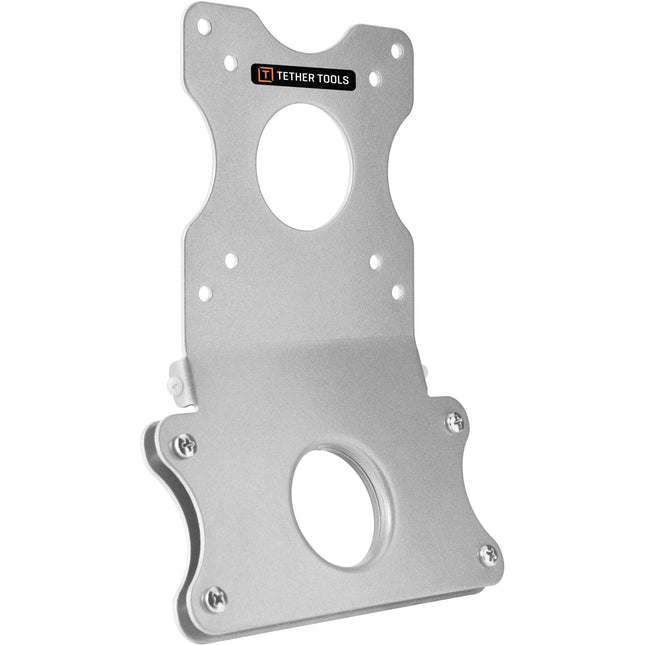 Tether Tools Rock Solid Adaptador VESA para iMac Soporte 100x100mm 75x75mm aluminio cepillado