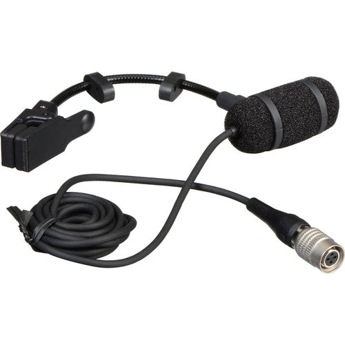 Audio-Technica PRO 35cW Micrófono Condensador Cardioide Clip-On con Cable 55 pulgadas