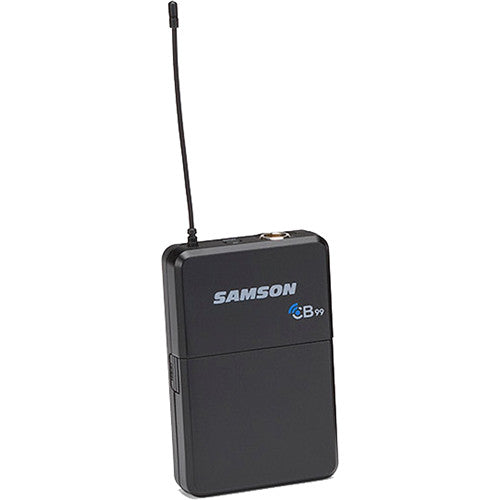 Samson CB99 Concert 99 Transmisor de Cinturón UHF 80 Canales 300 Pies de Alcance