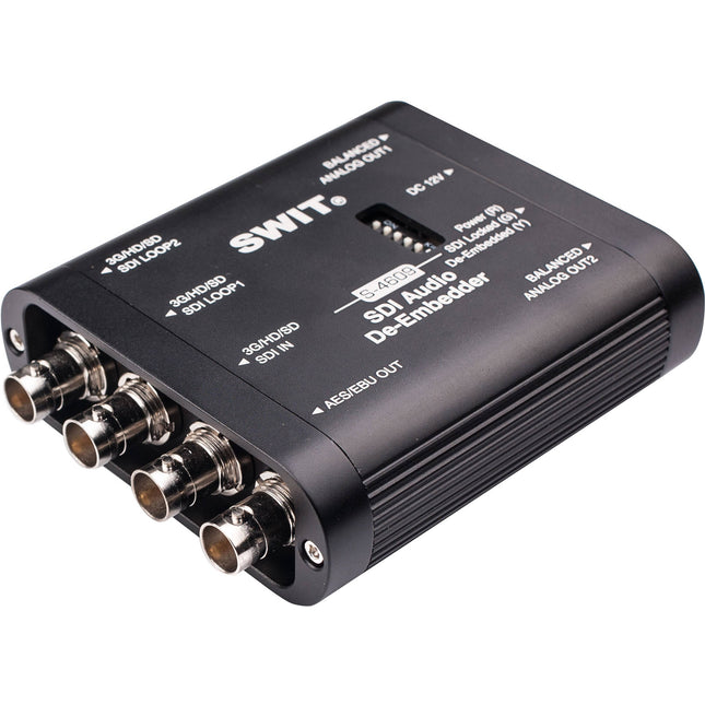 SWIT Portable SDI Audio De-Embedder Extractor de Audio Profesional Portátil
