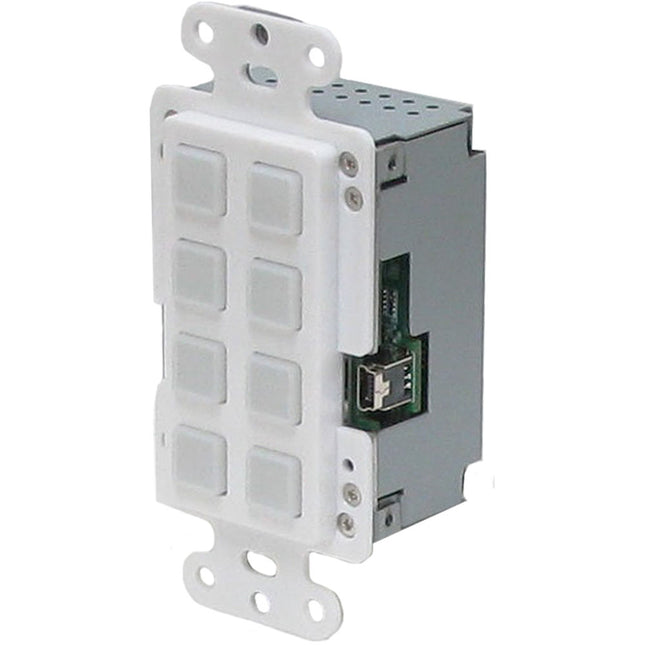 A-Neuvideo Teclado de Control IP 8 Botones Programable Ethernet PoE